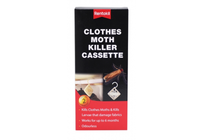 Rentokil Clothes Moth Killer Cassette (2 pack)
